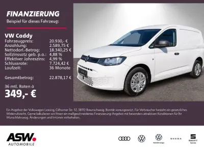Brugt VW Caddy 122 HK (89 kW) 2023 Hvid MPV
