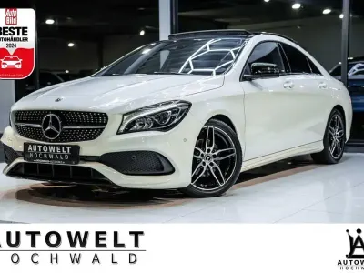 Brugt Mercedes CLA200 AMG line 156 HK (114 kW) 2017 Hvid Sedan