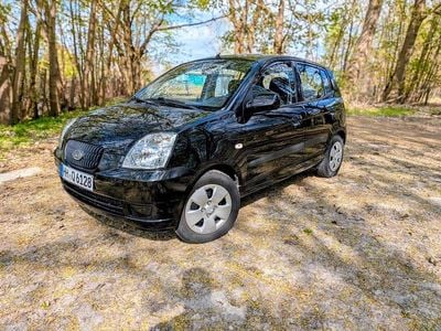 Usata Kia Picanto LX 65 CV (47 kW) 2005 Nero Utilitaria