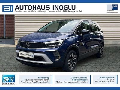 Blau nautic blau (metallic) Gebraucht 2023 Opel Crossland Elegance SUV | 17.780 € (Guter Preis)