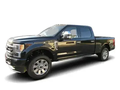 Gebraucht Ford F350 Platinum 475 PS (349 kW) 2022 Schwarz Pickup