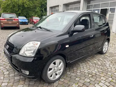 Gebraucht Kia Picanto EX 65 PS (47 kW) 2007 Galaxyschwarz Kleinwagen