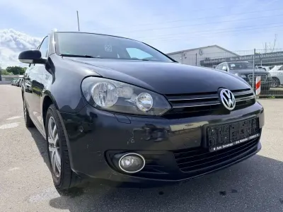 Gebraucht VW Golf VI Comfortline 122 PS (89 kW) 2010 Schwarz Kleinwagen