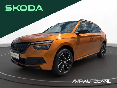 Gebraucht Skoda Kamiq Monte Carlo 150 PS (110 kW) 2023 Phoenixorange premium metallic SUV