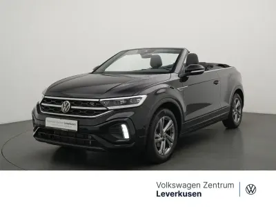 Gebraucht VW T-Roc Cabriolet R-line 150 PS (110 kW) 2025 Schwarz Cabrio