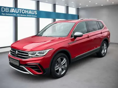 Gebraucht VW Tiguan Allspace Elegance 150 PS (110 kW) 2024 Rot SUV