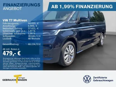 Gebraucht VW Multivan Style 245 PS (180 kW) 2025 Blau Van / Kleinbus
