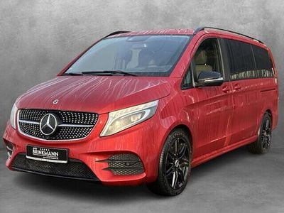 Gebraucht Mercedes V300 Avantgarde Edition 237 PS (174 kW) 2021 Hyazinthrot metallic Van / Kleinbus