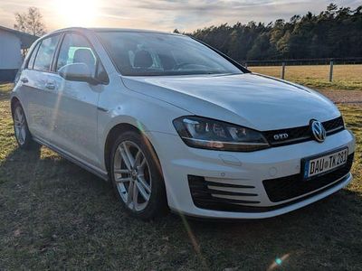 Gebraucht VW Golf VII GTD 184 PS (135 kW) 2015 Weiß Limousine