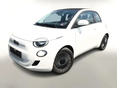 Gebraucht Fiat 500e Icon 86 kW (118 PS) 2021 Arktis weiß Cabrio