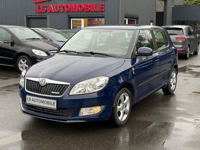 Gebraucht Skoda Fabia GreenLine 75 PS (55 kW) 2012 Blau Limousine