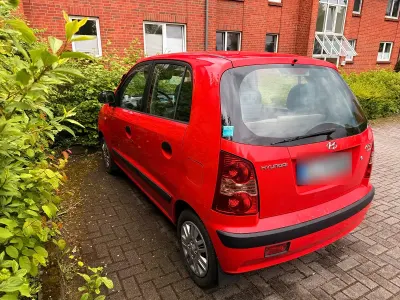 Gebraucht Hyundai Atos Prime 59 PS (43 kW) 2007 Rot Kleinwagen