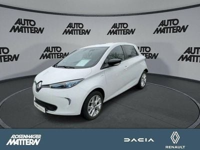 Gebraucht Renault Zoe LIMITED 80 kW (109 PS) 2019 Perlmuttweiss (metallic) Kleinwagen
