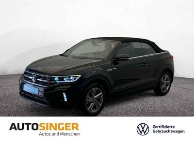 Occasion VW T-Roc Cabriolet R-line 150 PK (110 kW) 2025 Zwart Cabriolet
