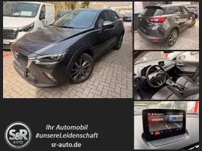 Gebraucht Mazda CX-3 Exclusive-Line 120 PS (88 kW) 2017 Grau SUV