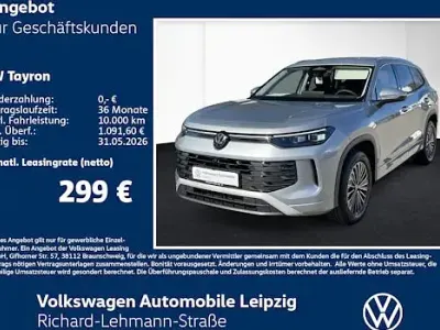 Ny VW Tayron Elegance 150 HK (110 kW) 2026 Sølv SUV