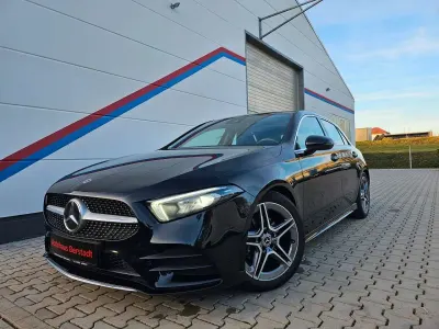 Gebraucht Mercedes A200 AMG line 163 PS (119 kW) 2018 Schwarz Limousine