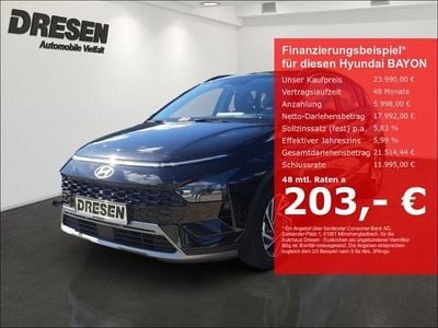 Nuova Hyundai Bayon Trend 101 CV (74 kW) 2025 Nero SUV