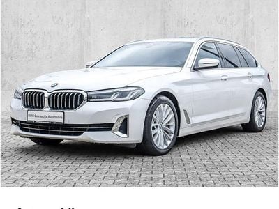 Weiß Gebraucht 2022 BMW 540 Luxury Line Kombi | 42.480 € (Superpreis)