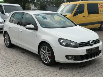 Gebraucht VW Golf VI Highline 160 PS (117 kW) 2009 Weiß Limousine