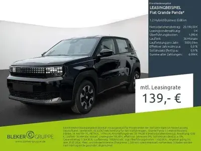 Gebraucht Fiat Grande Panda Business 101 PS (74 kW) 2026 Cinema schwarz Kleinwagen