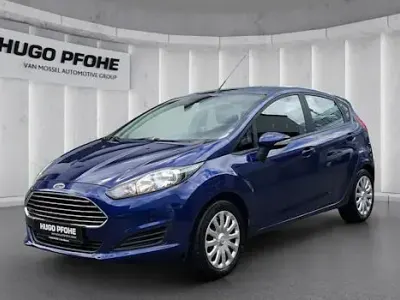 Gebraucht Ford Fiesta Trend 82 PS (60 kW) 2015 Blau Kleinwagen