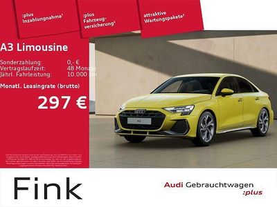 Gebraucht Audi A3 S-Line 116 PS (85 kW) 2024 Pythongelb metallic Limousine