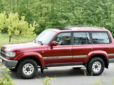 Gebraucht Toyota Land Cruiser 167 PS (122 kW) 1992 Rot SUV