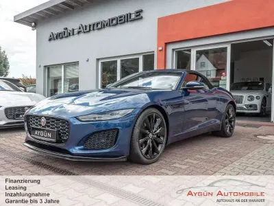 Używany Jaguar F-Type 300 KM (220 kW) 2021 Niebieski Kabriolet