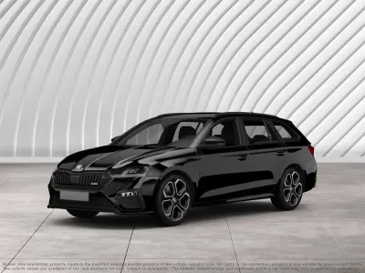 Gebraucht Skoda Octavia RS 245 PS (180 kW) 2024 Schwarz Kombi