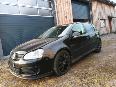 Gebraucht VW Golf V GTD 2006 Schwarz Kleinwagen