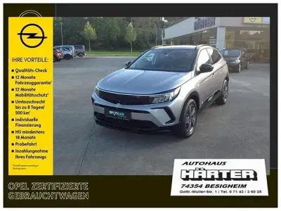 Gebraucht Opel Grandland X GS Line 131 PS (96 kW) 2022 Grau quarzsilber metallic SUV
