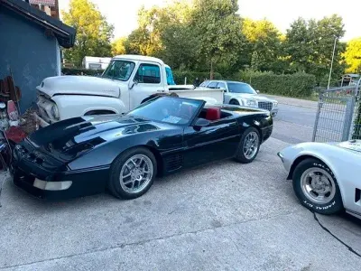Gebraucht Corvette C4 385 PS (283 kW) 1988 Schwarz Cabrio