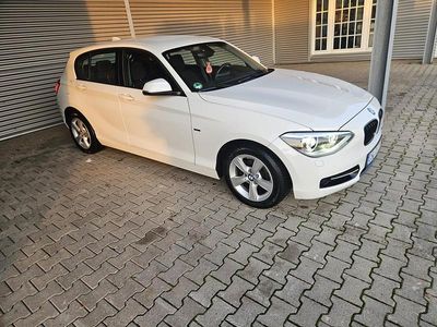 Gebraucht BMW 116 Sport Line 136 PS (100 kW) 2013 Weiß Kleinwagen