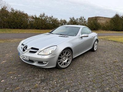 Gebraucht Mercedes SLK350 272 PS (200 kW) 2004 Silber Cabrio