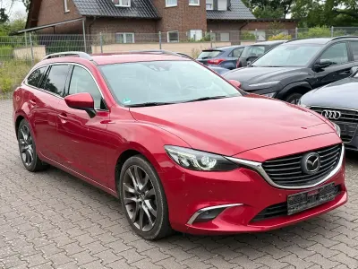 Gebraucht Mazda 6 Sports-Line 175 PS (128 kW) 2015 Rot Kombi