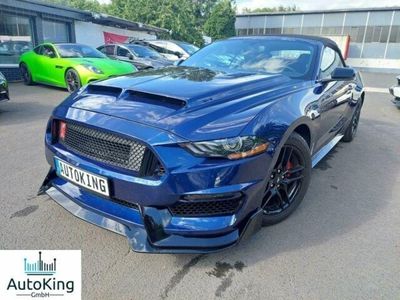 Blau metallic Gebraucht 2017 Ford Mustang Cabrio | 26.888 € (Teuer)