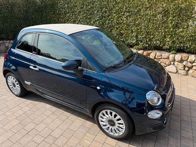 Usata Fiat 500C Lounge 69 CV (50 kW) 2020 Blu Cabrio