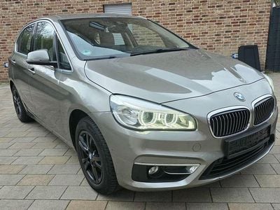 Brugt BMW 218 Active Tourer Luxury Line 136 HK (100 kW) 2016 Sølv MPV