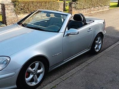 Gebraucht Mercedes SLK230 197 PS (144 kW) 2000 Silber Cabrio