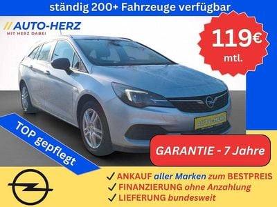Gebraucht Opel Astra Edition 110 PS (80 kW) 2021 Silber Kombi