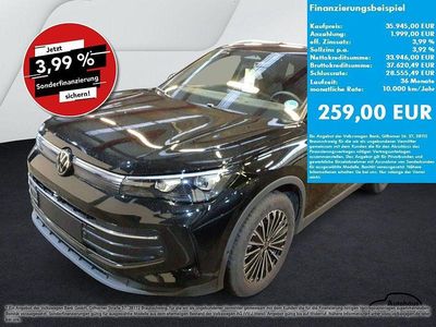 Grenadillschwarz (schwarz) Gebraucht 2025 VW Tiguan Goal SUV | 35.945 € (Superpreis)