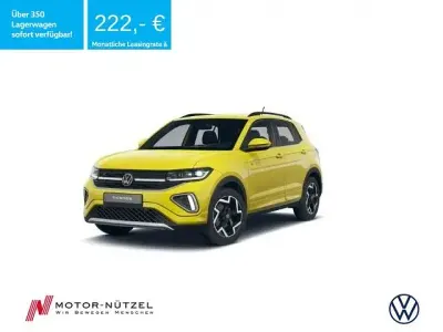 Neu VW T-Cross R-line 116 PS (85 kW) 2026 Gelb SUV