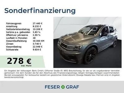 Gebraucht VW Tiguan Allspace R-line 200 PS (147 kW) 2021 Platinumgrey SUV