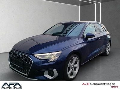 Gebraucht Audi A3 Advanced 150 PS (110 kW) 2021 Blau Limousine