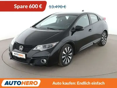 Gebraucht Honda Civic Elegance 99 PS (72 kW) 2016 Schwarz Limousine