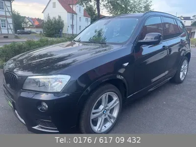 Gebraucht BMW X3 M Sport 258 PS (189 kW) 2012 Schwarz SUV