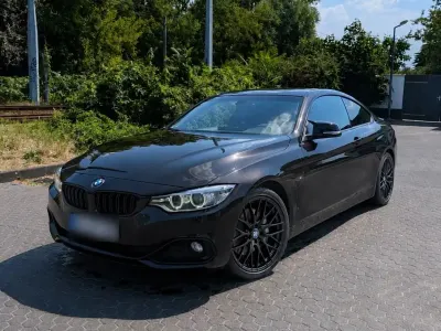 Gebraucht BMW 420 Sport Line 190 PS (139 kW) 2014 Schwarz Coupé