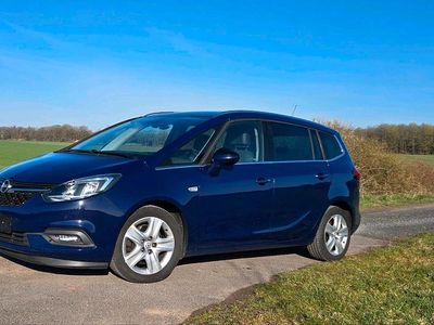 Usata Opel Zafira 125 CV (91 kW) 2017 Blu Monovolume