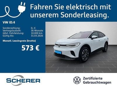 Gebraucht VW ID.4 Pro 210 kW (286 PS) 2025 Gletscherweiß metallic (metallic) SUV
